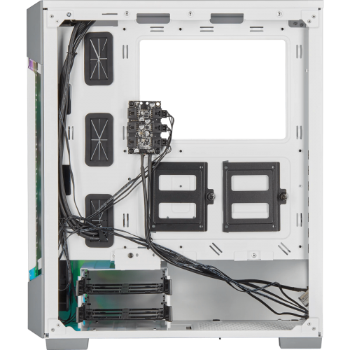 Corsair iCUE 220T RGB Airflow Tempered Glass Mid-Tower Smart Case — White