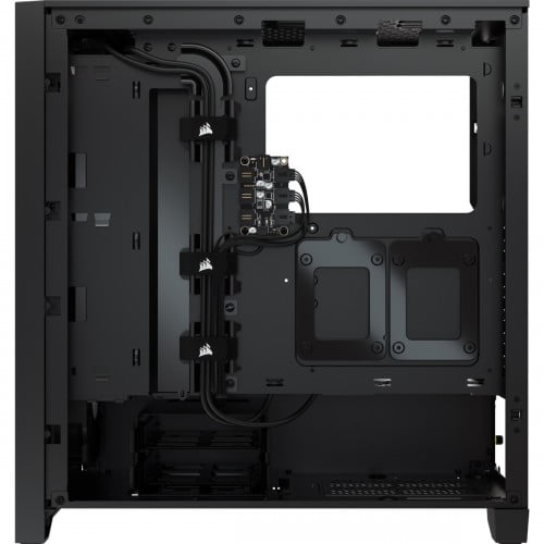 Corsair iCUE 4000X RGB Tempered Glass Mid-Tower ATX Case — Black