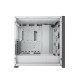 CORSAIR iCUE 5000X RGB Tempered Glass Mid-Tower ATX PC Case (White)