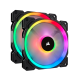 CORSAIR LL140 RGB 140MM DUAL LIGHT LOOP LED PWM CASE FAN