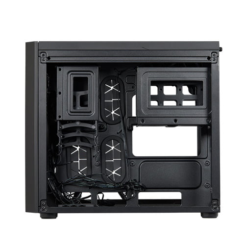 CORSAIR Crystal Series 280X RGB Tempered Glass Micro ATX CASE (Black)