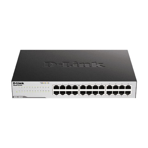 D-Link DGS-1024C 24-Port 10/100/1000Base Unmanaged Switch