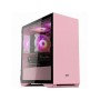 DarkFlash DLM22 Pink MicroATX Computer Casing