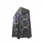 AIGO DarkFlash Pollux PC Gaming Case 3 RGB Fan with Remote Control