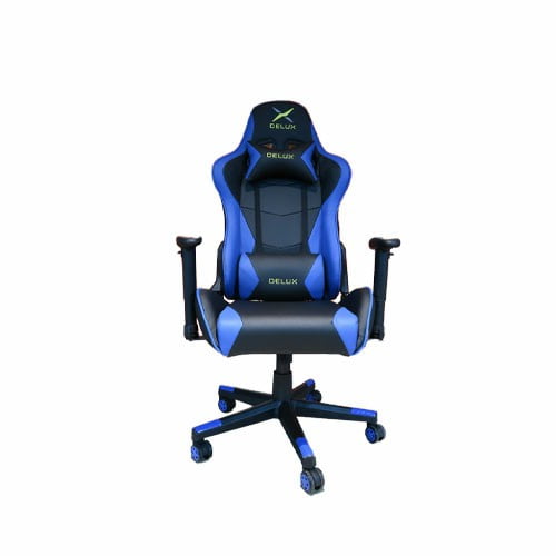 DELUX DC-R103 Gaming Chair (Black&Blue)
