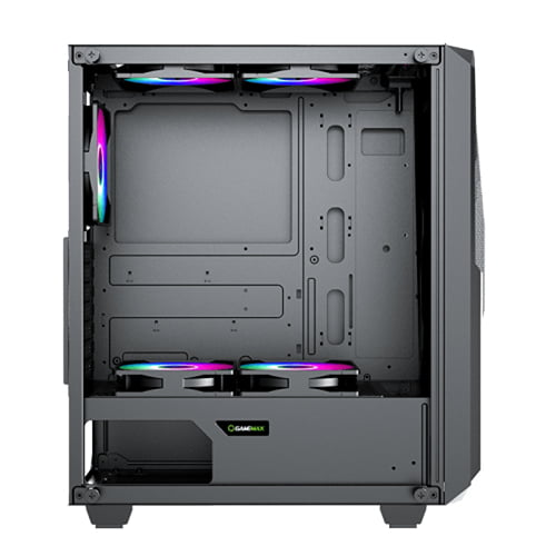 GAMEMAX REVOLT 3606 TEMPERED GLASS ATX ARGB GAMING CASE (BLACK)