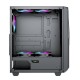 GAMEMAX REVOLT 3606 TEMPERED GLASS ATX ARGB GAMING CASE (BLACK)