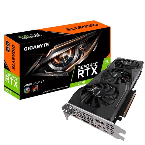 Gigabyte GeForce RTX 2070 Windforce 8GB GDDR6 Graphics Card