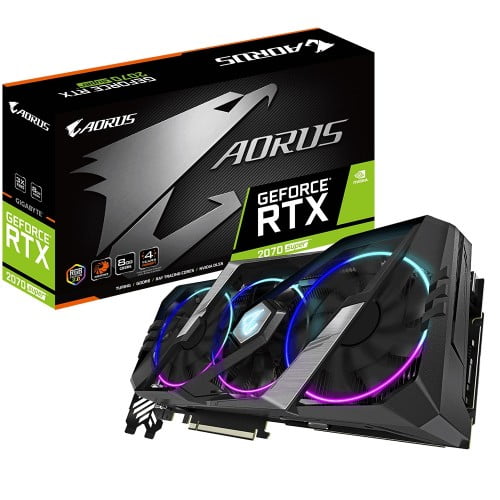 Gigabyte Aorus GeForce RTX 2070 Super 8GB Graphics Card