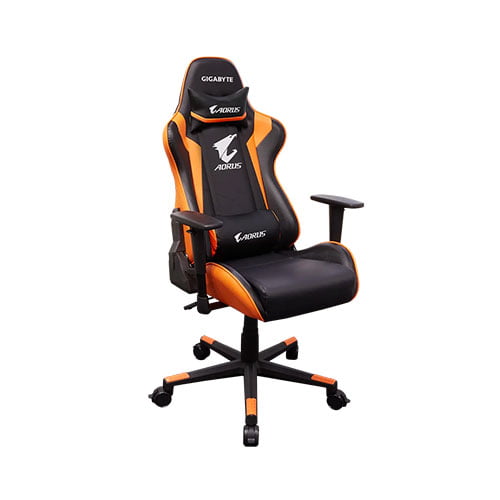 Gigabyte Aorus AGC300 Gaming Chair with Lumbar Cushion And Headrest