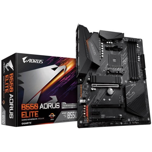 Gigabyte  B550 Aorus Elite AMD 3rd Gen ATX Motherboard