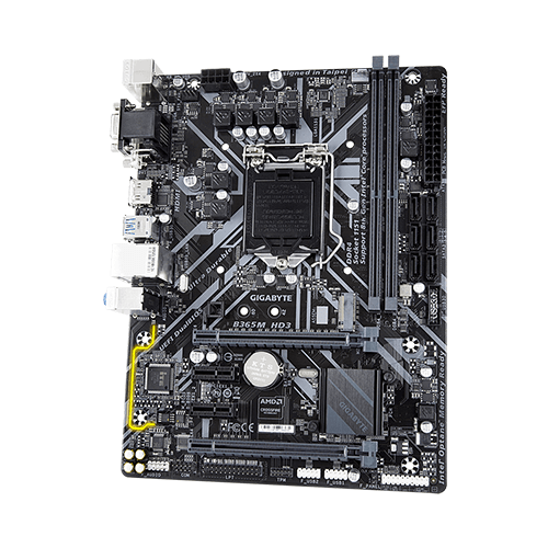 GIGABYTE B365M HD3 ULTRA DURABLE M.2 INTEL GAMING MOTHERBOARD