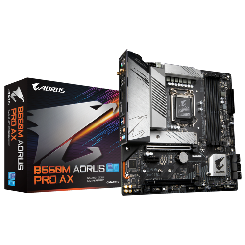 Gigabyte B560M AORUS PRO AX 10th/11th Gen Gaming Motherboard