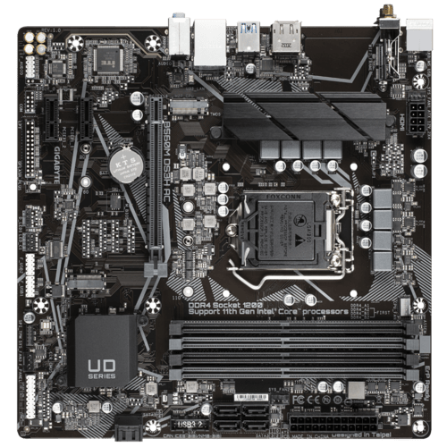 Gigabyte B560M DS3H AC Intel 10th and 11th Gen Micro ATX Motherboard