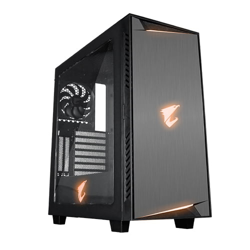 GIGABYTE AORUS AC300W ATX MID-TOWER RGB GAMING PC CASE