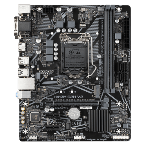 Gigabyte H410M S2H V2 10th Gen Micro ATX Motherboard
