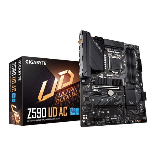 Gigabyte Z590 UD AC Intel 10th and 11th Gen ATX Motherboard