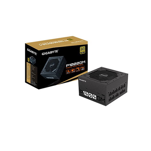 GIGABYTE P1000GM 1000W 80 PLUS GOLD CERTIFIED FULL MODULAR POWER SUPPLY