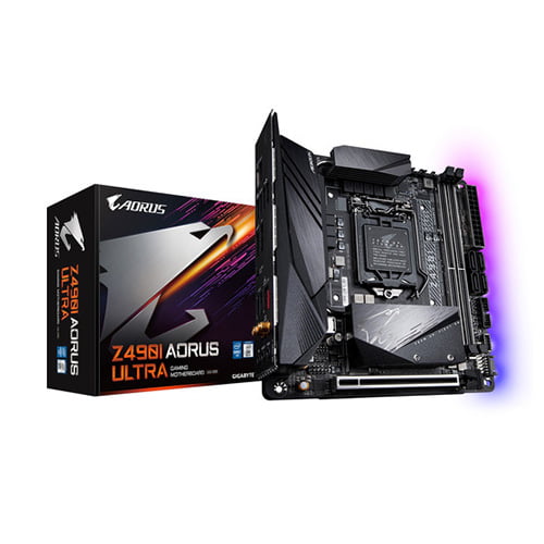 Gigabyte Z490I AORUS ULTRA LGA 1200 Mini-ITX Motherboard