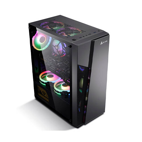 Golden Field WAKENING Mid Tower Gaming Casing