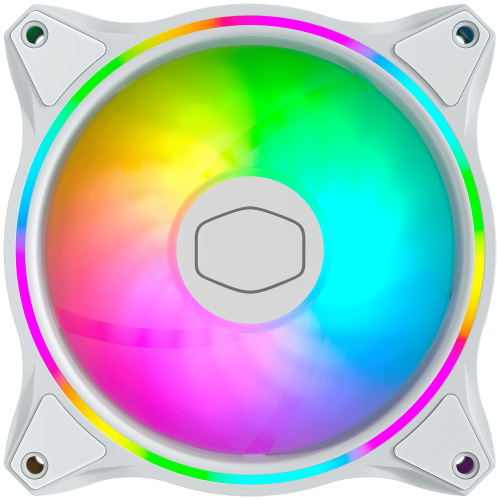 Cooler Master Masterfan MF120 Halo White ARGB 120MM Case Fan