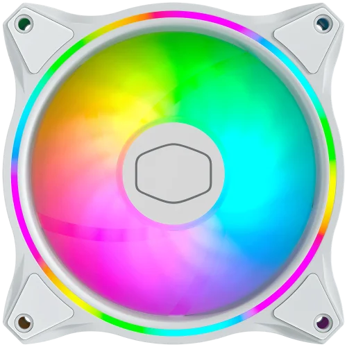Cooler Master Masterfan MF120 Halo White ARGB 120MM Case Fan