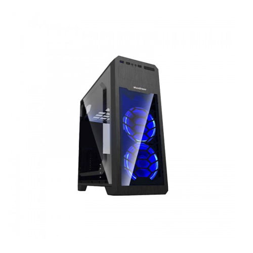 MaxGreen G563BL Window ATX Casing