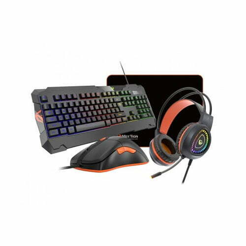 MeeTion MT-C505 Keyboard Mouse Headset Gaming Combo with Mouse Pad