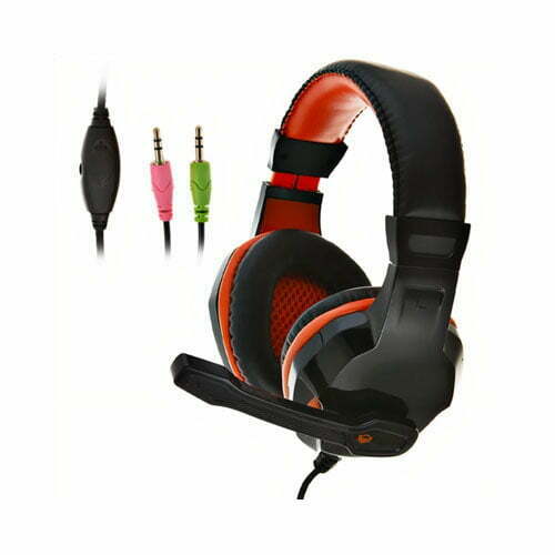 MeeTion MT-HP010 Scalable Noise-canceling Stereo Leather Wired Gaming Headset