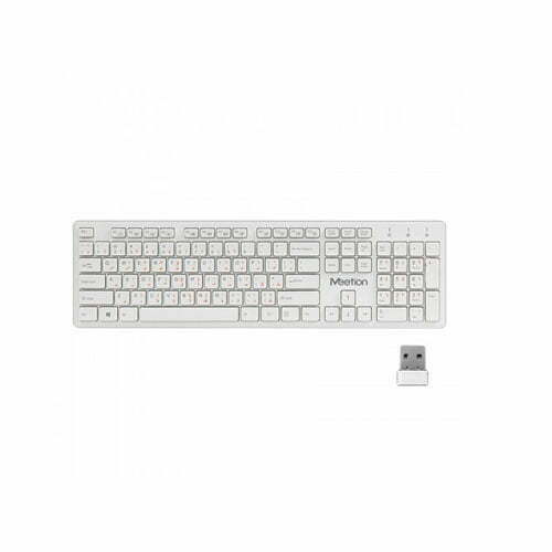 Meetion MT-WK841 Slim 2.4G Wireless Chocolate Keyboard