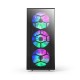 Montech X3 Glass Black ATX Mid Tower High Airflow PC Gaming Case