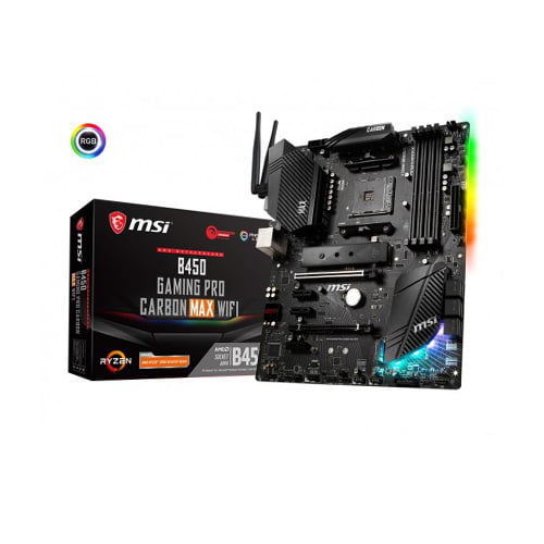 MSI B450 Gaming Pro Carbon MAX Wifi ATX Motherboard