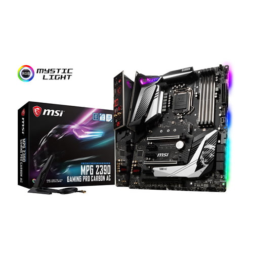 MSI MPG Z390 Gaming Pro Carbon AC 9th Gen ATX Motherboard - Main Image
