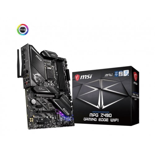 MSI MPG Z490 GAMING EDGE WIFI 10TH GEN ATX MOTHERBOARD