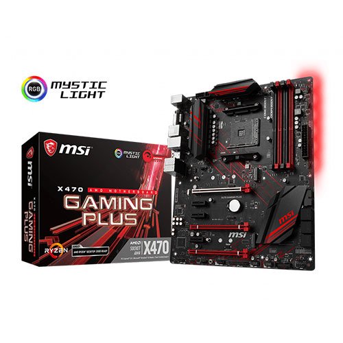 MSI X470 Gaming Plus Max RGB AMD Motherboard
