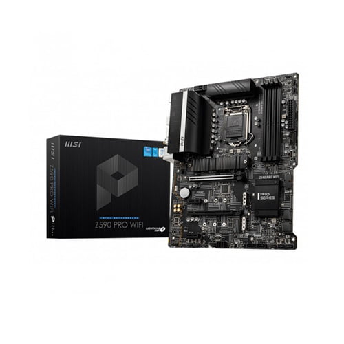 MSI Z590 PRO WI-FI INTEL 11TH GEN LGA 1200 ATX MOTHERBOARD