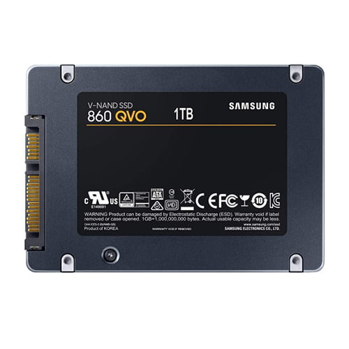 Samsung 860 QVO 1TB 2.5” SATA III SSD