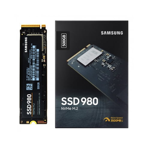 Samsung 980 500GB PCIe 3.0 M.2 NVMe SSD