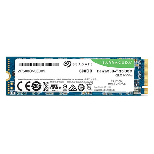 SEAGATE 500GB PCIE BARRACUDA Q5 NVME SSD