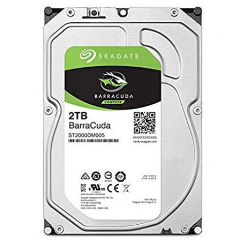 Seagate Barracuda 2TB 5400RPM 3.5 Inch SATA Desktop HDD