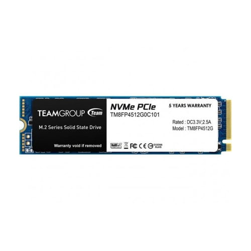 Team MP34 512GB M.2 NVME 2280 PCIe SSD