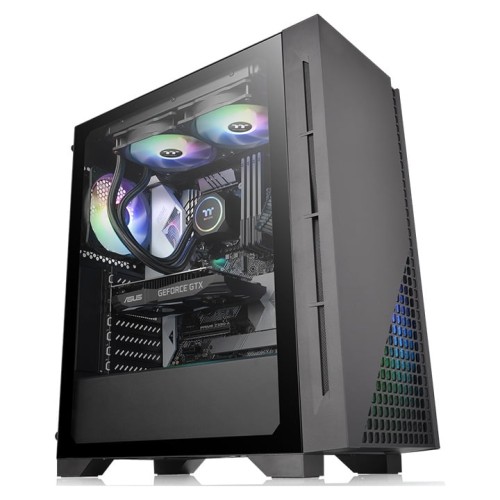 Thermaltake h330 tempered glass mid tower window chassis
