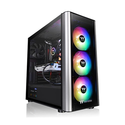 Thermaltake Level 20 MT ARGB Mid Tower Black Desktop Case