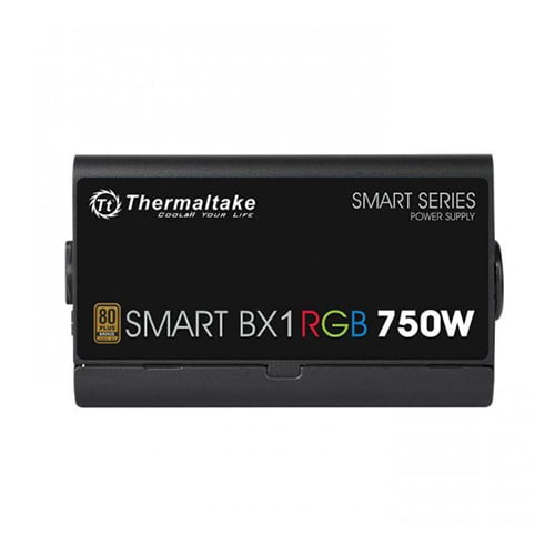 Thermaltake Smart BX1 RGB 750W 80 Plus Bronze Sleeve Cable Flat Power Supply
