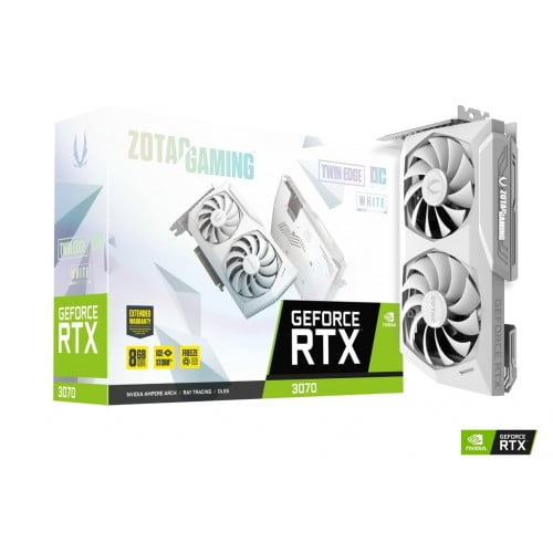 Zotac Gaming GeForce RTX 3070 Twin Edge OC White Edition Graphics Card ( BUNDLE WITH FULL PC)