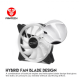 Fantech FB-301 Turbine 120mm Three Fan Pack Case Fan