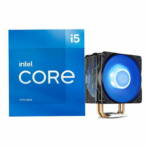 Intel Core I5-11500 11th Gen Processor & Deepcool GAMMAXX 400 PRO CPU Air Cooler Combo