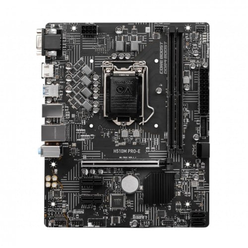 MSI H510M PRO-E Intel 10th and 11th Gen Mirco-ATX Motherboard