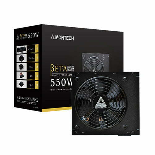 Montech Beta 550W 80 Plus Bronze Certified Power Supply