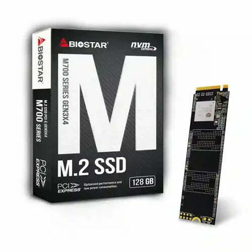 Biostar M700 128GB M.2 NVMe SSD